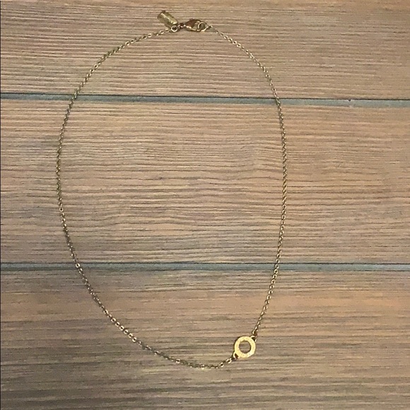 Coach Jewelry - Authentic Coach Off-Center Circle Necklace.